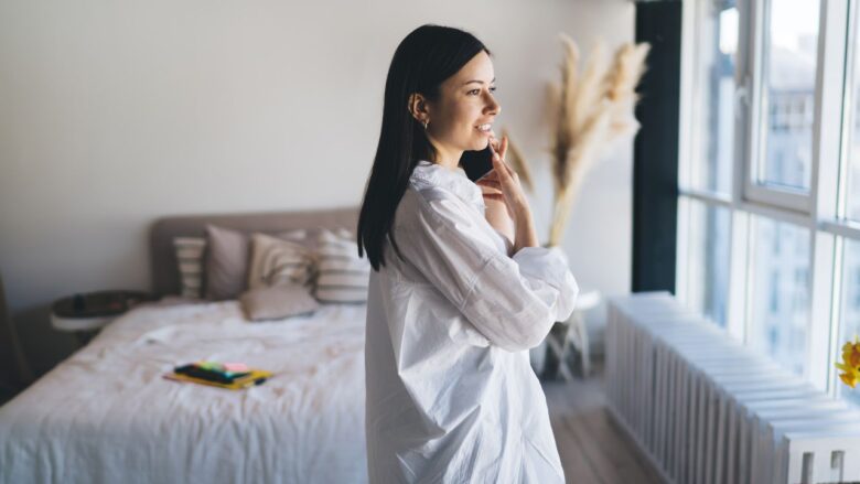 LINE交換を断る女性のイメージ