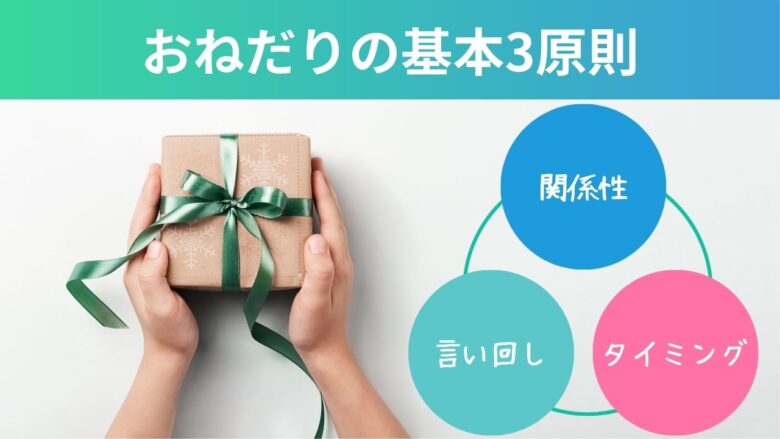 おねだりの基本3原則
