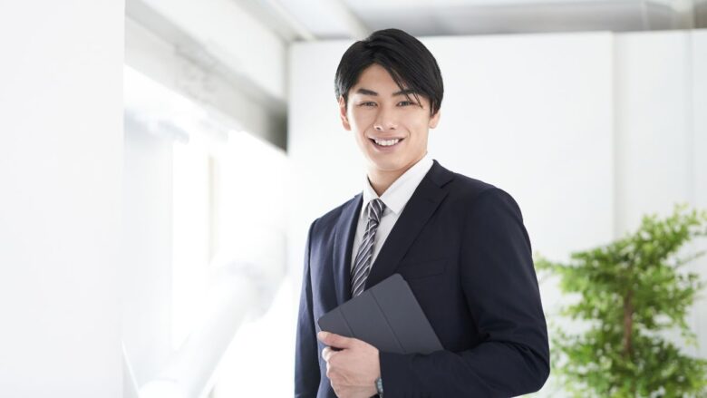 清潔感のあるモテる男性のイメージ