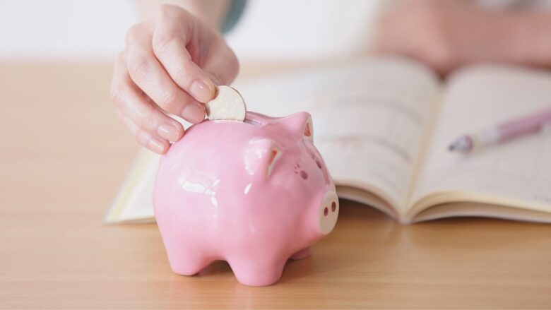 パパ活の目標貯金額を達成したイメージ画像