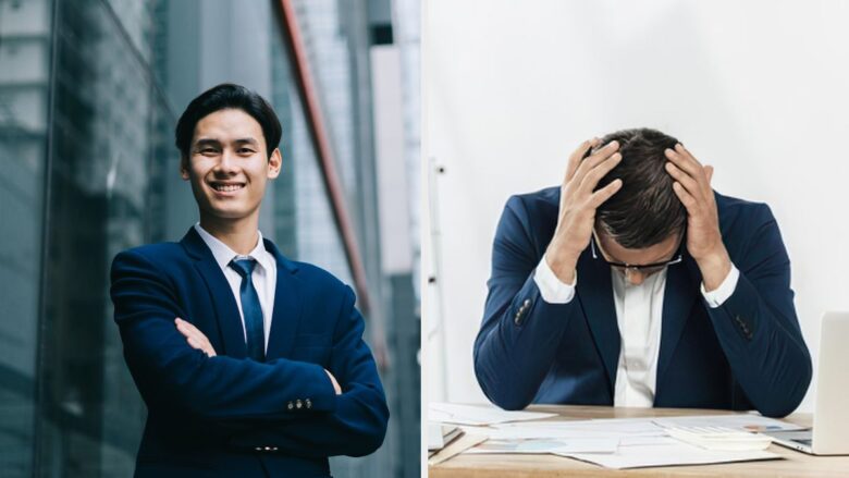 ペイターズのゴールド会員が向いている男性とかない男性の対比イメージ