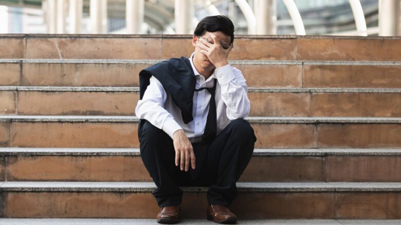 ドタキャンされた男性のイメージ