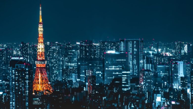 パパ活人口も多い栄えている東京のイメージ
