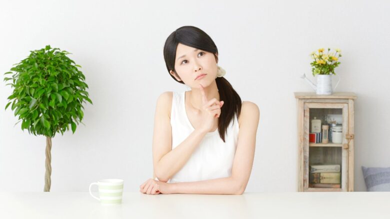 パパ活を始めるのが不安な女性のイメージ