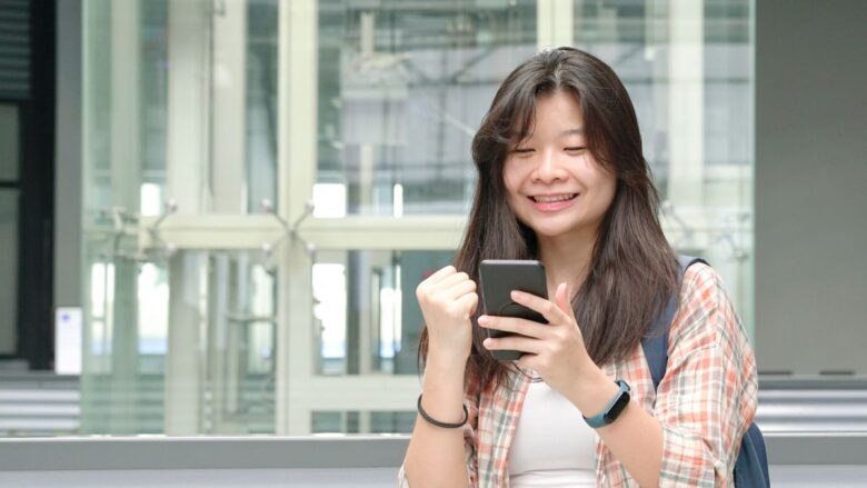 パパ活アプリを利用して良い条件交渉ができた女性のイメージ