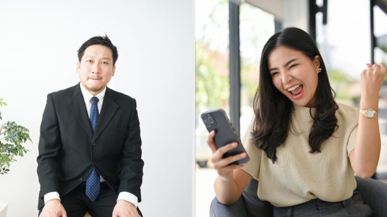 Pappyがおすすめな男性と女性のイメージ