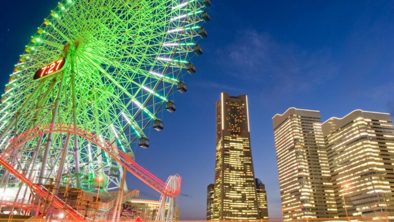 みなとみらいの夜景