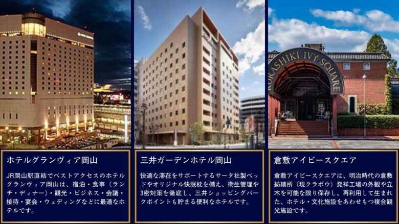 岡山で使いやすい大人の関係向けホテルまとめ