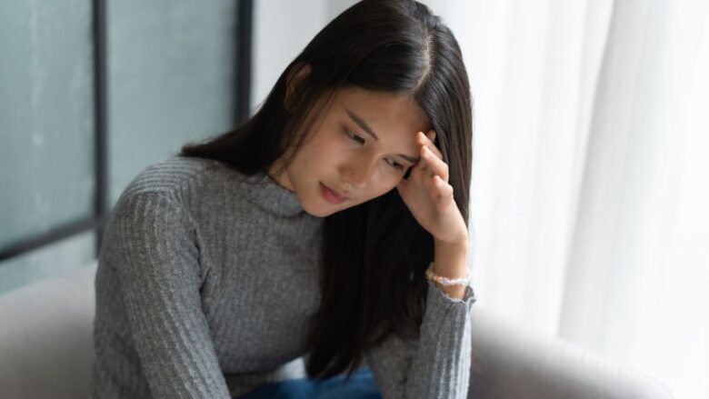 パパ活アプリで稼げていない女性のイメージ