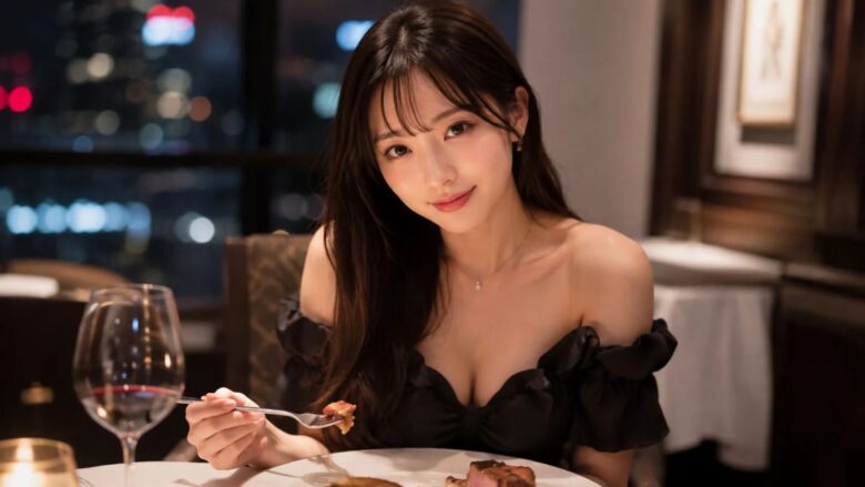 ユニバース倶楽部で出会った女性のイメージ
