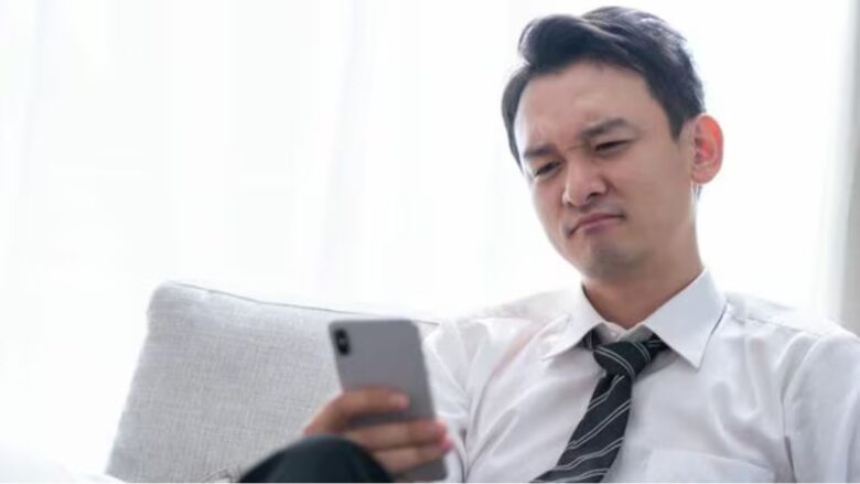 パパ活女子を疑う男性のイメージ